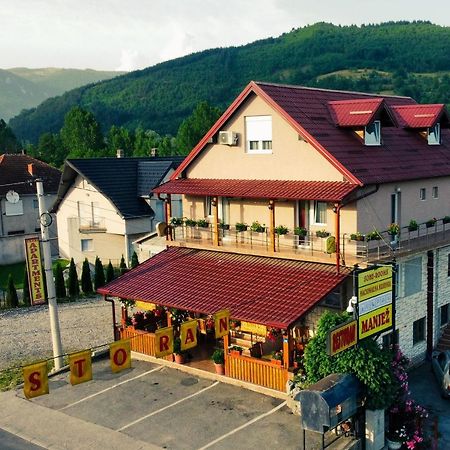 Restoran & Motel Manjez Bijelo Polje Eksteriør billede